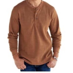 New with tag Men’s Alpine Lakes Barley Waffle Henley  in size xxlg new with tag
